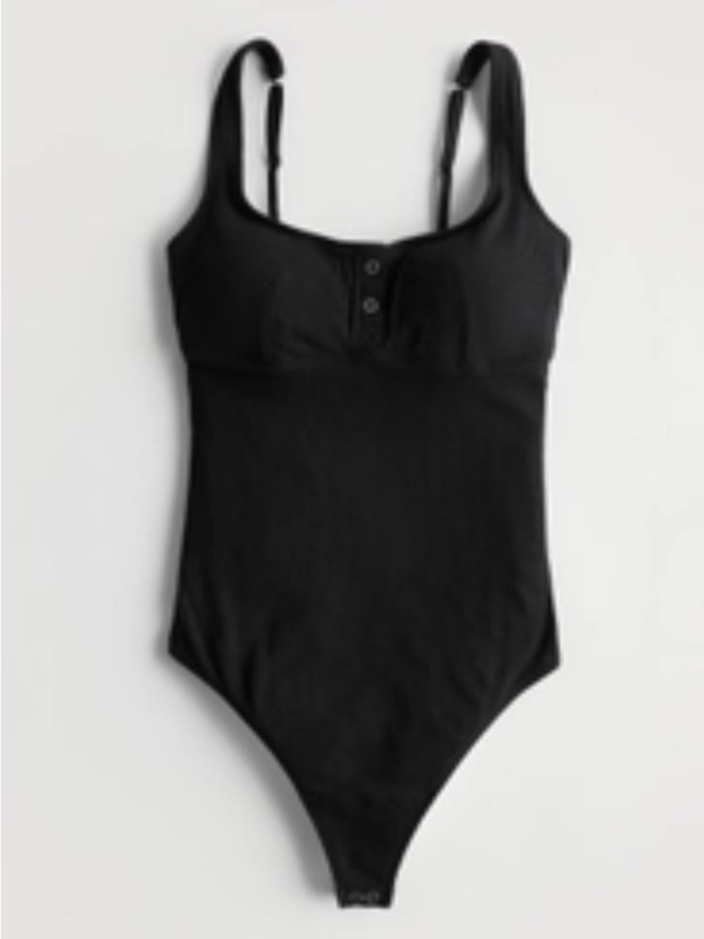 Hollister Gilly Hicks Ribbed Jersey Bodysuit S